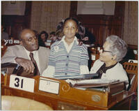 Grace Townes Hamilton with Others at the Georgia House of Representatives, circa 1976