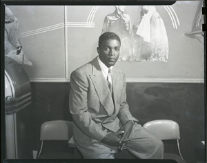 Jackie Robinson [from envelope] [acetate film photonegative]