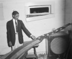 Interior of Allen Temple AME Church in Bessemer, Alabama, after it was bombed.