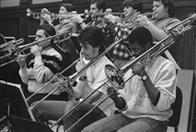 Dizzy Gillespie and the Cornell Jazz Ensemble Concert in Bailey Hall