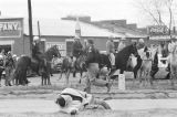 Amelia Boynton lying on the ground after she and other civil rights marchers were beaten and gassed by state troopers on Bloody Sunday in Selma, Alabama.