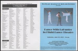 Program: Dance with LaHunter in Flight Dance Theatre