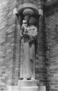 Statue at St. Anthony's School