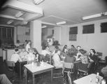 Lunchroom of the First National Bank of Montgomery in downtown Montgomery, Alabama.