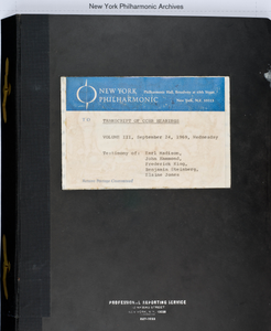 Volume III: Human Rights Commission Hearings, Testimony of Madison, Hammond, King, Steinberg and Jones, Sep 24, 1969 - Sep 24, 1969