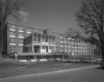 New buildings on the campus of Tuskegee Institute in Tuskegee, Alabama.