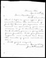 Letter, from John H. Overall, Macon, Macon County to Benjamin Gratz Brown, April 12, 1871