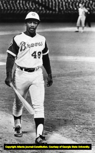 Atlanta Braves' outfielder Ralph Garr, 1974