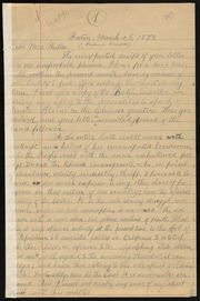 Letter to] Dear Mrs. Philleo [manuscript