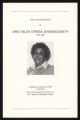 Final Religious Rites for Mrs. Helen Teresa Jennings Smith 1926-1987