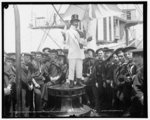 U.S.S. New York, "Lord Cassidy" selling pools, anniversary of Santiago, 1899