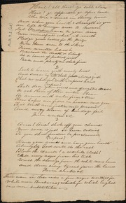 Hymns, black - South Carolina ] [manuscript