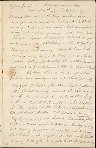 Letter from Arnold Buffum, Andover, [Massachusetts], to William Lloyd Garrison, 1832 [October] 23