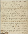 William H. Crawford letter to D. B. Mitchell, 1812