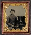 [Unidentified young drummer boy in Union uniform]