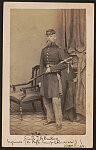 [Captain Thomas Bowne Bunting of Co. K, 7th New York Infantry Regiment and 6th New York Light Artillery Battery in uniform with sword]