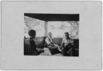 [Zora Neale Hurston, Rochelle French, and Gabriel Brown, Eatonville, Florida]