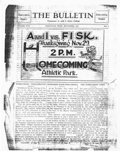 The Bulletin of Tennessee A. & I. State College, November, 1928