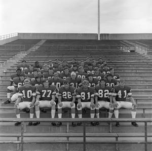 Team photo for NTSU football, 2